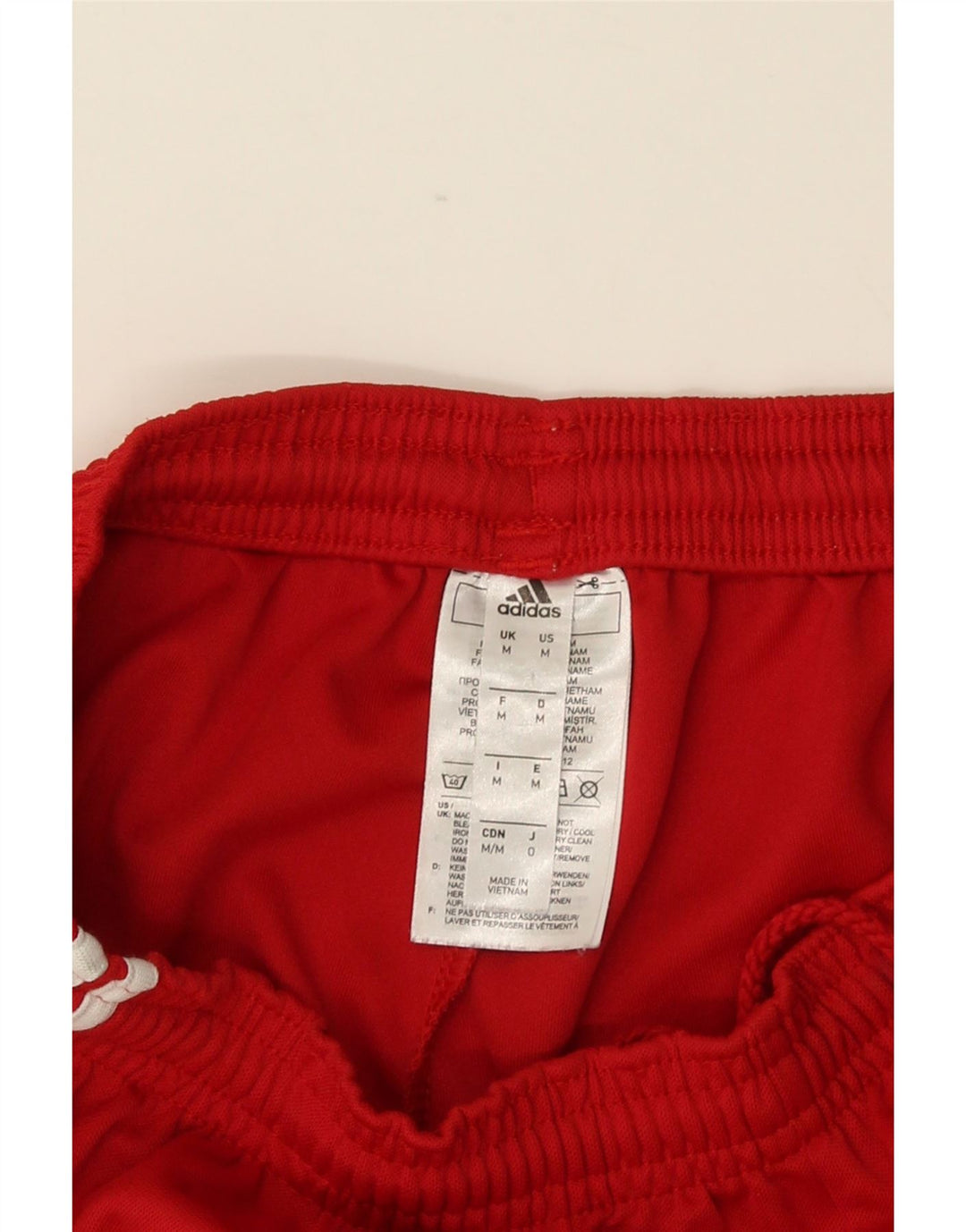 ADIDAS Mens Aeroready Sport Shorts Médio Poliéster Vermelho