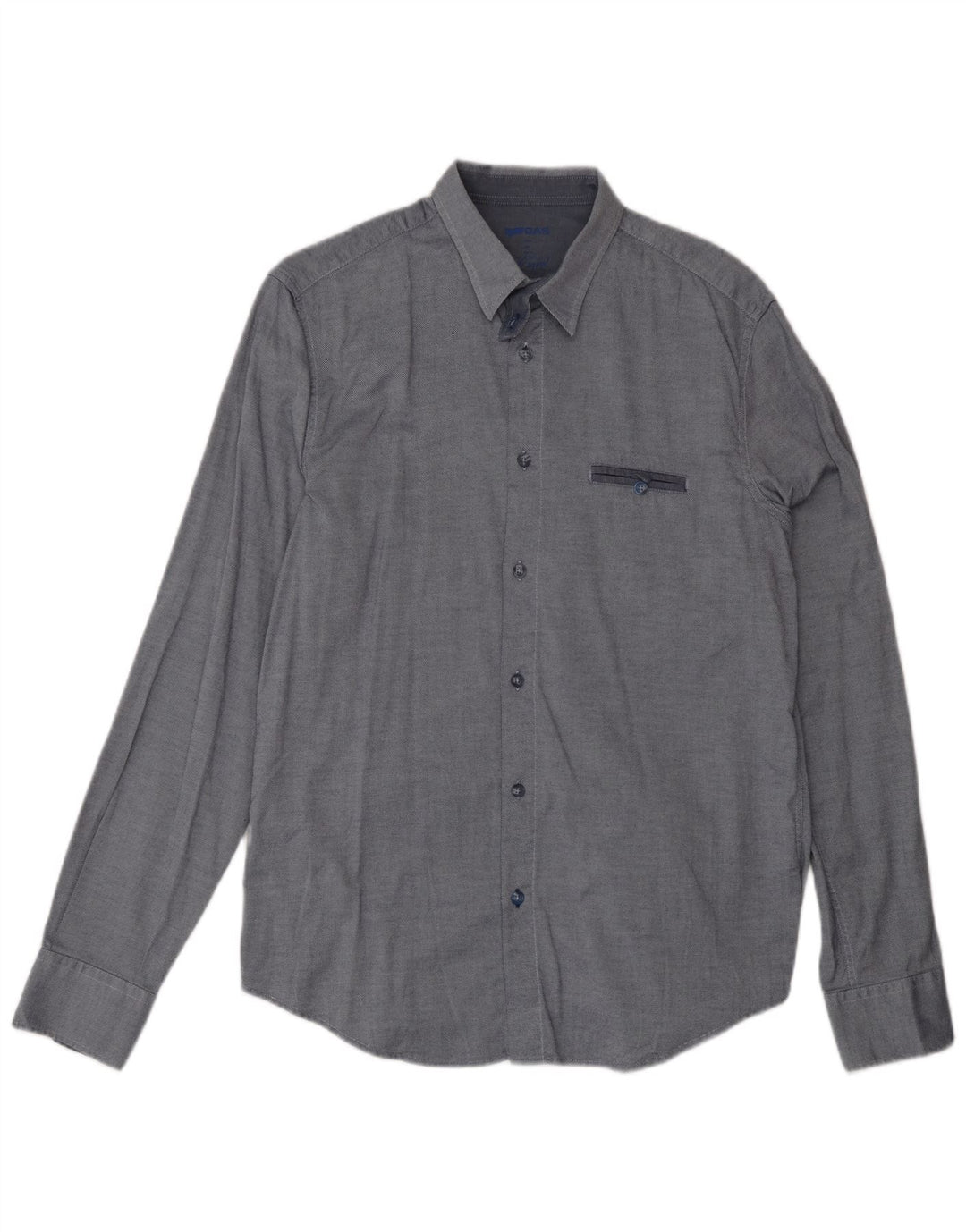 Camisa masculina Gas grande azul marinho