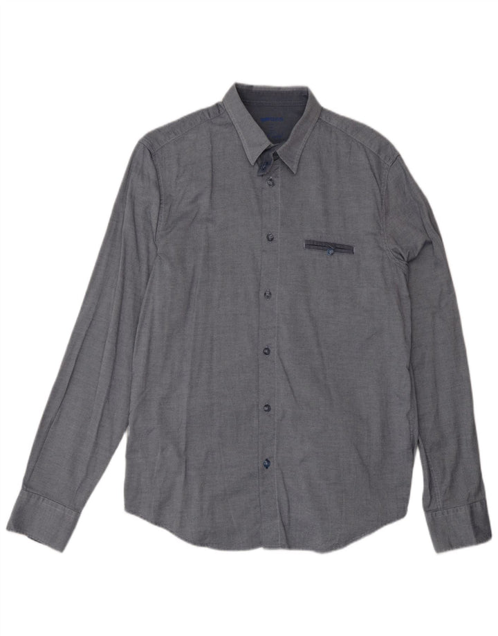 Camisa masculina Gas grande azul marinho