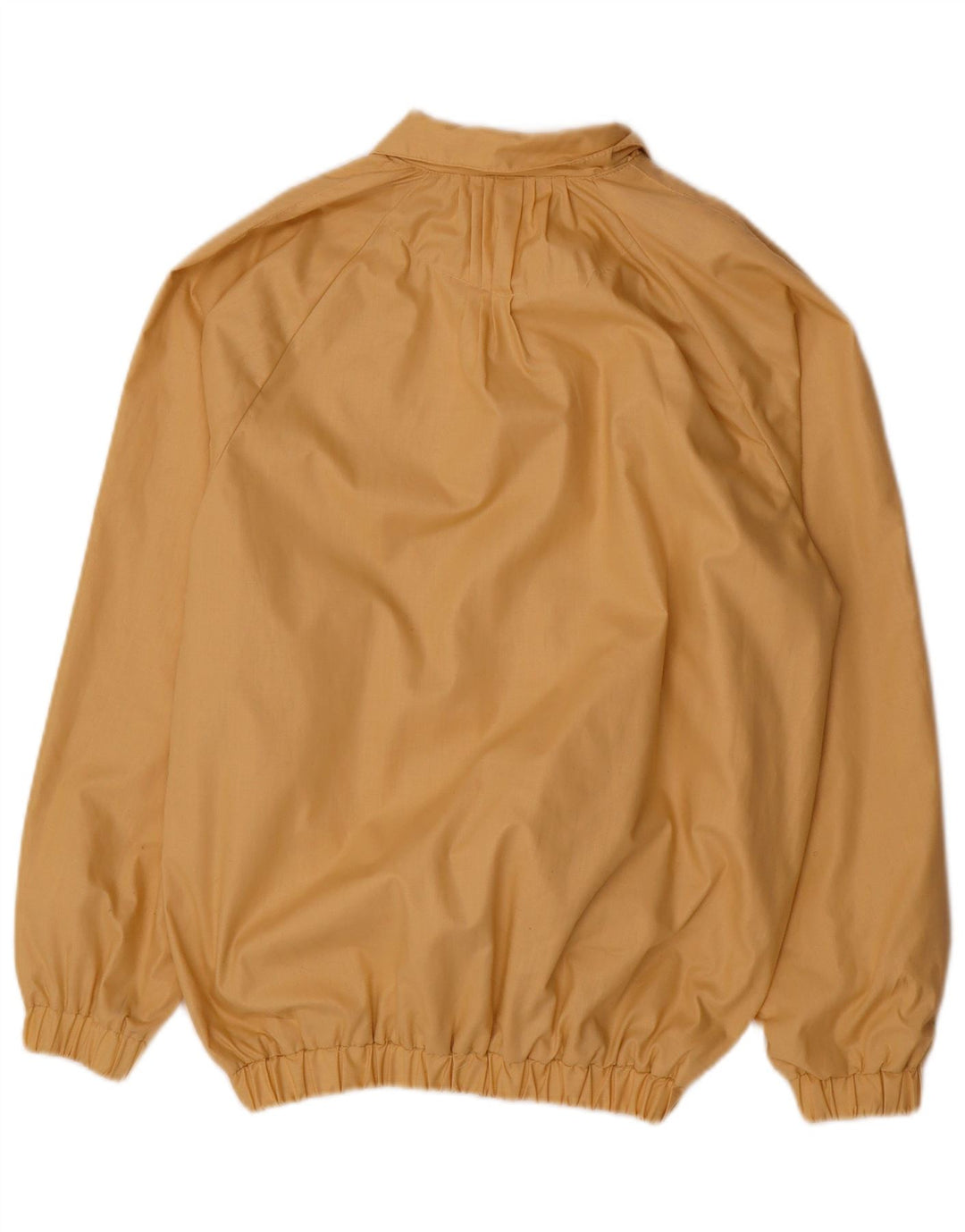 Jaqueta bomber masculina VINTAGE UK 38 poliéster bege médio