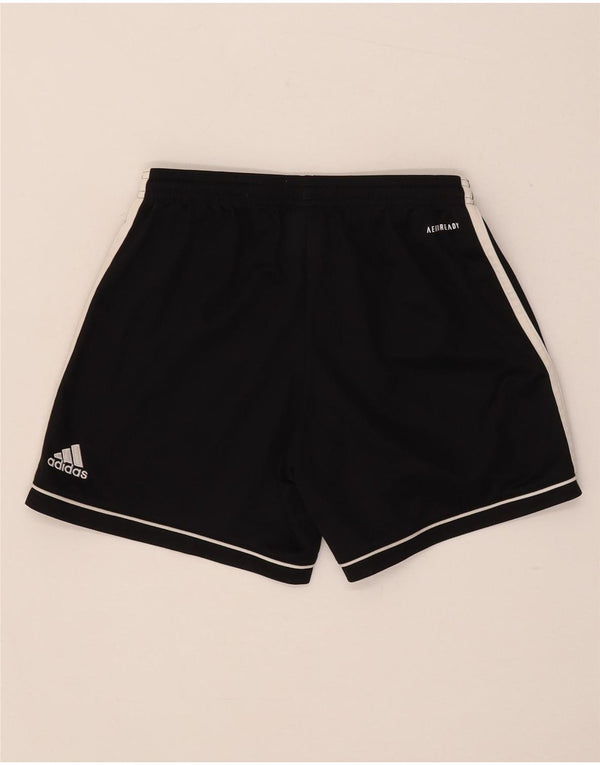 Shorts esportivos Aeroready feminino Adidas UK 4/6 XS preto poliéster