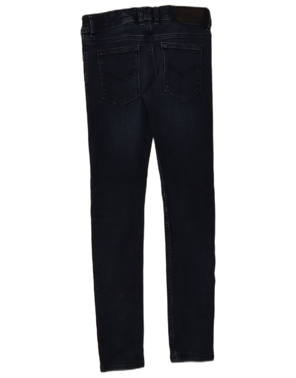 Diesel Meninos Jeans Slim 13-14 Anos W28 L29 Azul Marinho Algodão