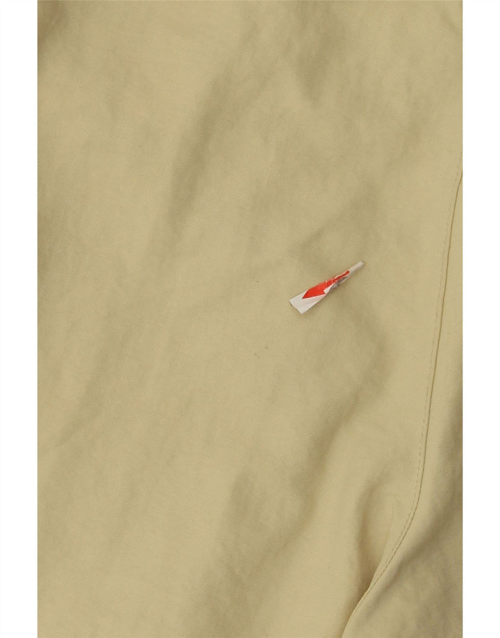 Shorts de natação masculino Kappa médio bege colorblock poliamida