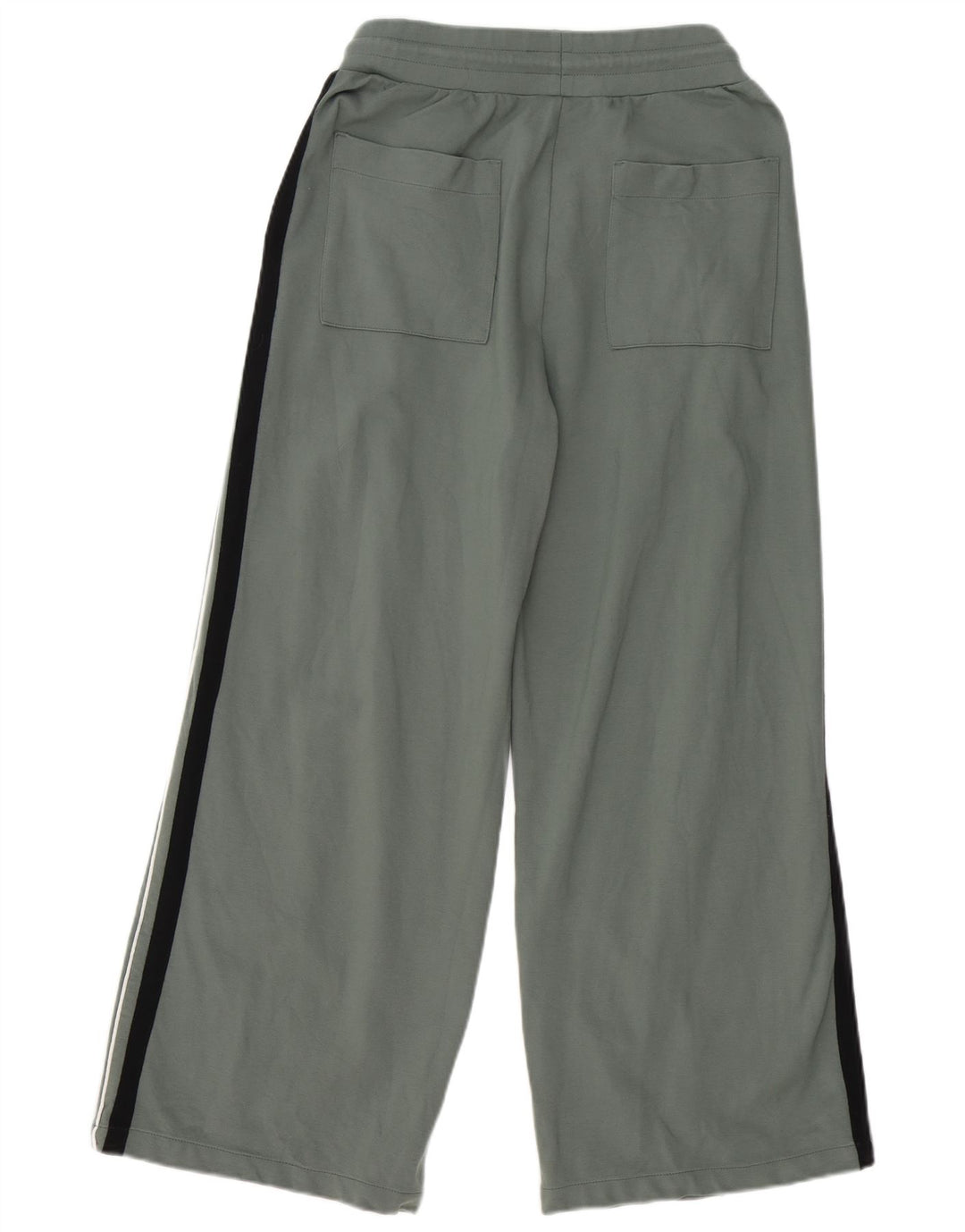 Calça de treino feminina Marks & Spencer Reino Unido 12 bloco colorido verde médio