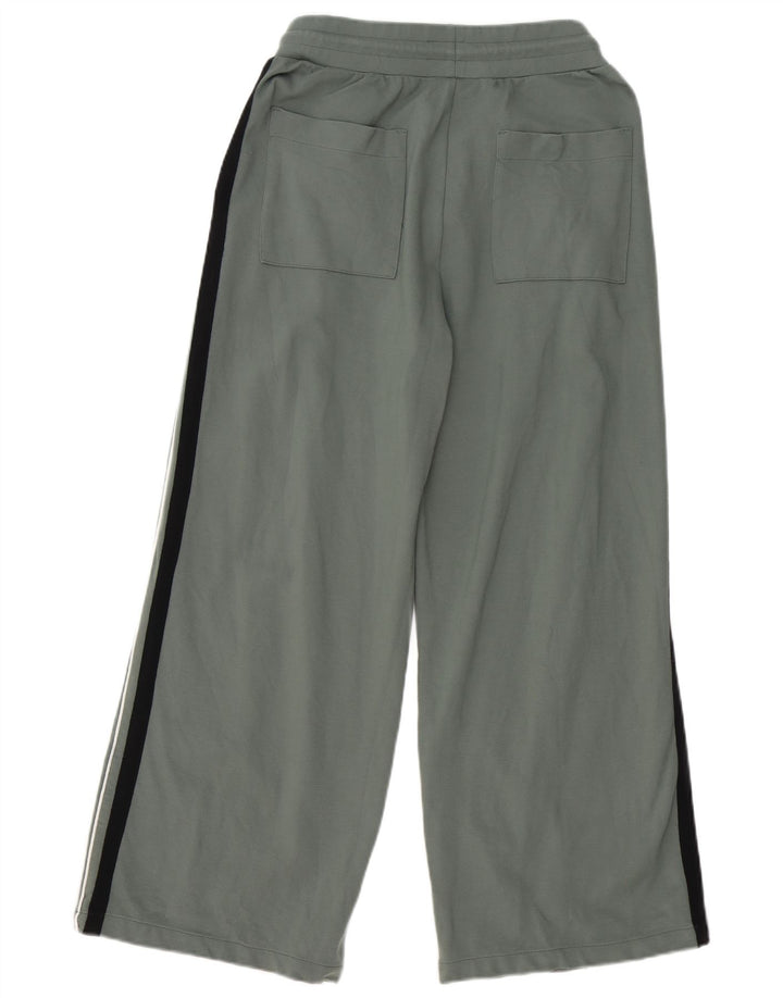 Calça de treino feminina Marks & Spencer Reino Unido 12 bloco colorido verde médio