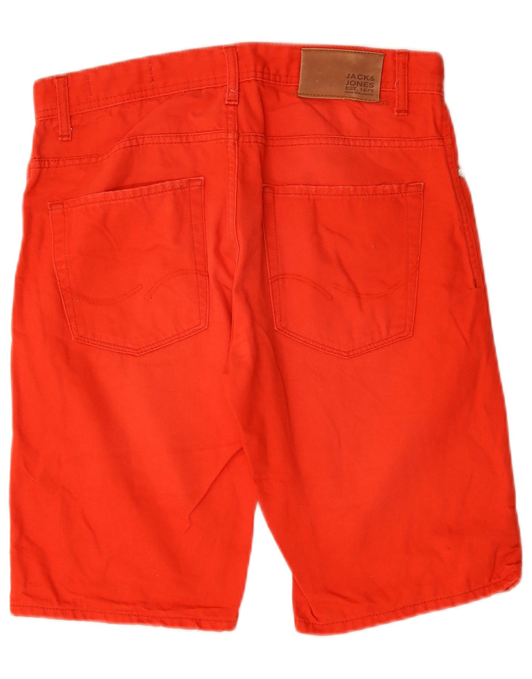 Shorts jeans masculino Jack & Jones W32 vermelho médio