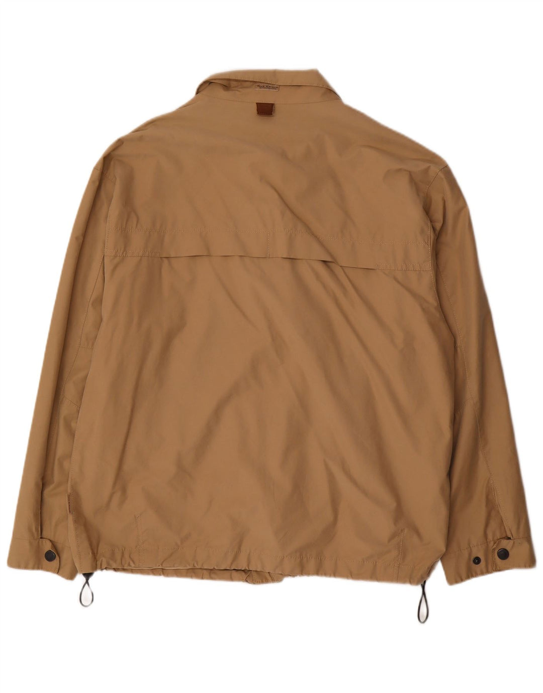 Jaqueta bomber masculina vintage IT 54 2XL algodão bege