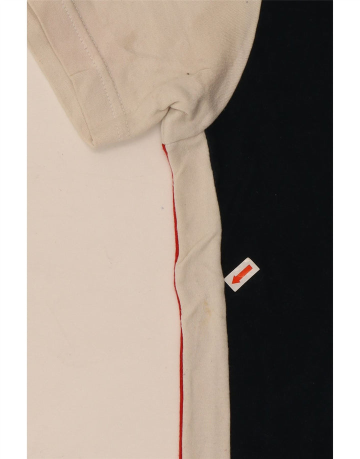 Camiseta feminina CHAMPION com estampa gráfica UK 18 XL azul marinho algodão colorido