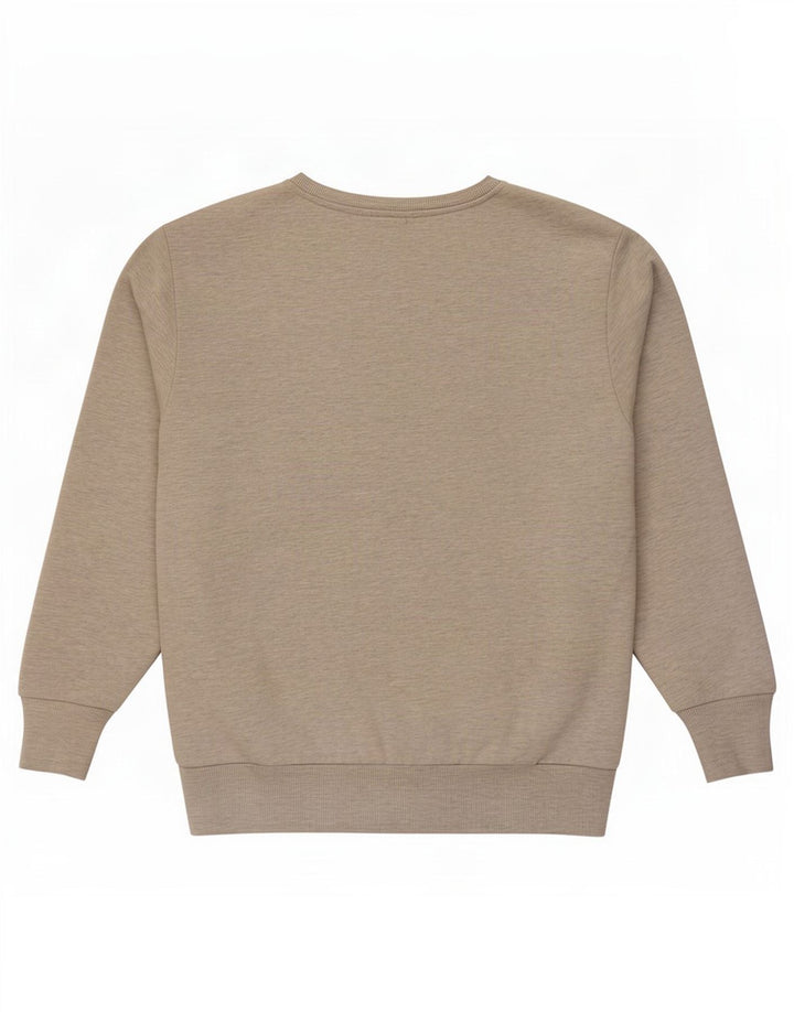 Ellesse moletom masculino jumper médio cinza algodão