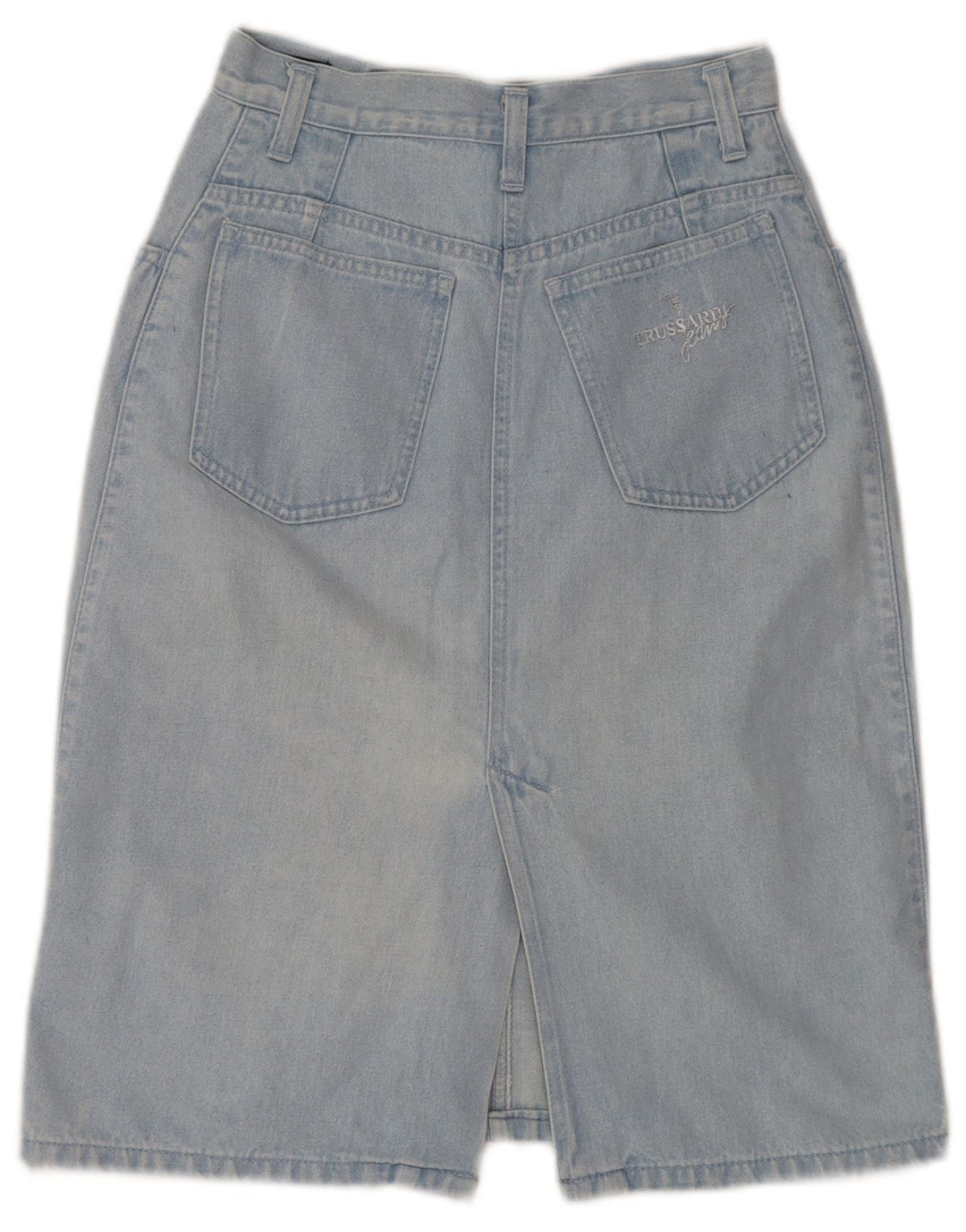 Saia jeans feminina Trussardi W24 XS azul
