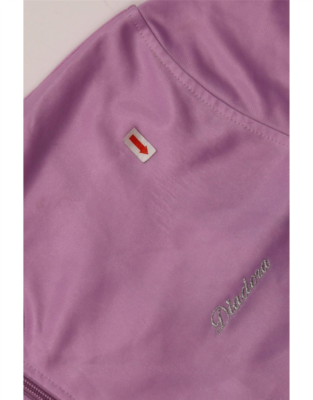 Jaqueta feminina de treino DIADORA Reino Unido 16 grande poliéster roxo