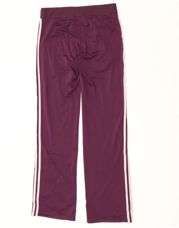 Adidas Womens Full Tracksuit UK 12 Médio Roxo Poliéster
