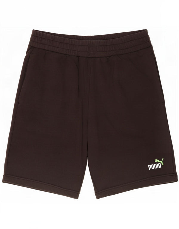 Puma Mens Sport Shorts Grande Algodão Preto