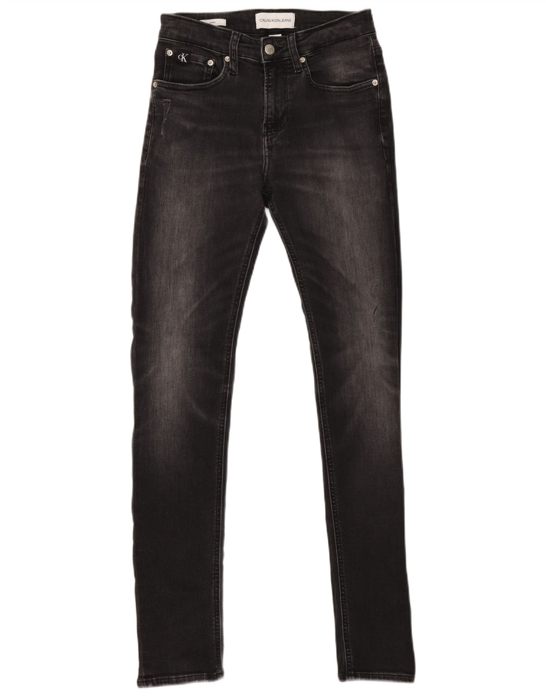 CALVIN KLEIN Calça Jeans Super Skinny Masculina W28 L32 Cinza