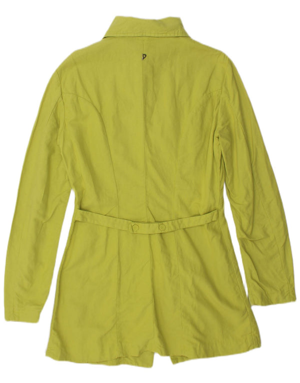 Sobretudo feminino vintage UK 14 grande verde