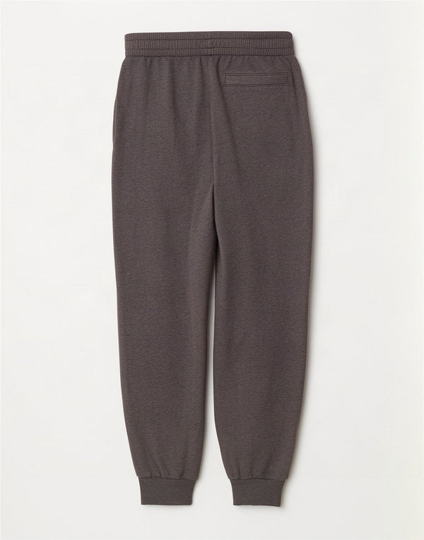 Calça de treino masculina Under Armour joggers algodão manchado cinza médio