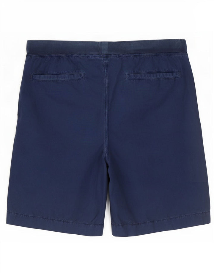 Shorts Chino feminino Gap grande W34 algodão azul marinho