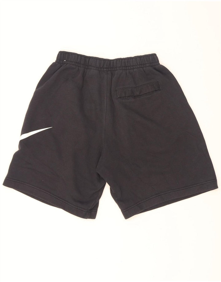 Shorts esportivos gráficos masculinos Nike pequenos de algodão preto