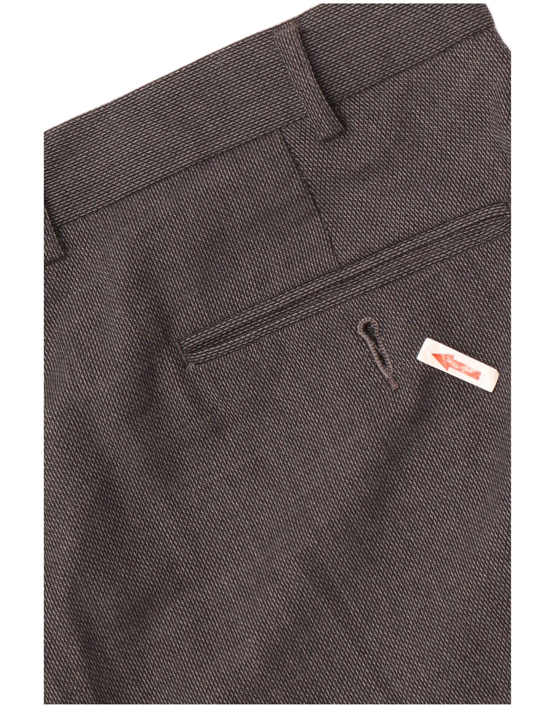 Calça masculina Marks & Spencer reta regular fit W36 L29 lã cinza