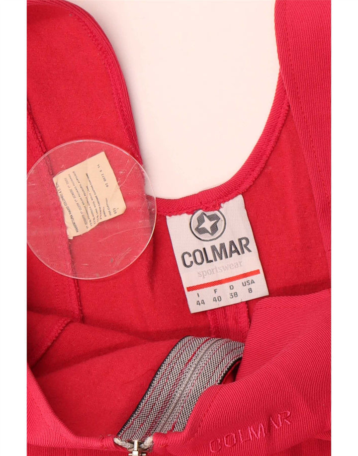 Macacão feminino Colmar com estribo IT 44 poliamida colorblock rosa médio