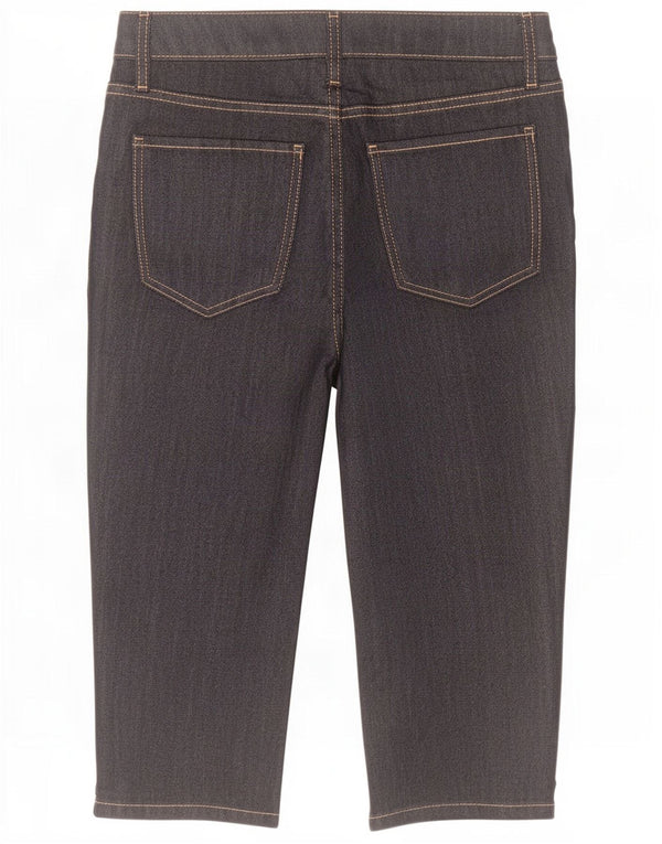 Calça jeans feminina Marks & Spencer UK 8 pequena W28 L16 azul marinho algodão