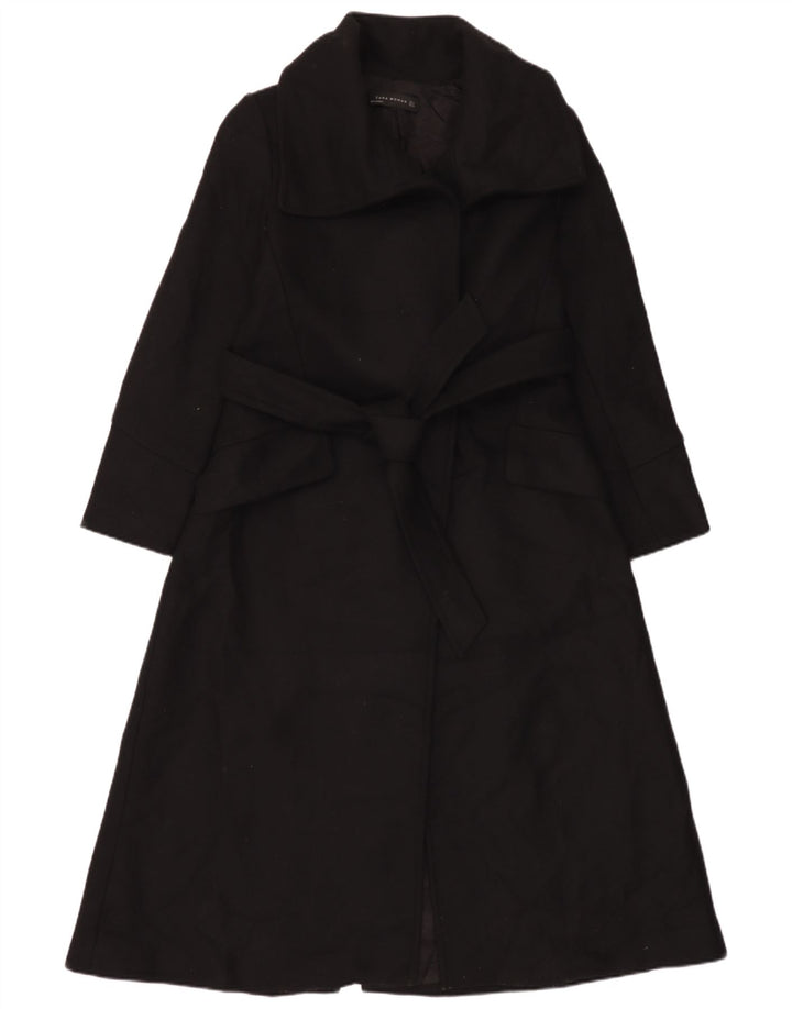 Sobretudo feminino Zara UK 10 pequeno preto