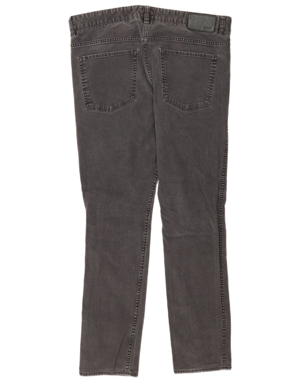 Hugo Boss Masculino Jeans Slim W36 L32 Algodão Cinza