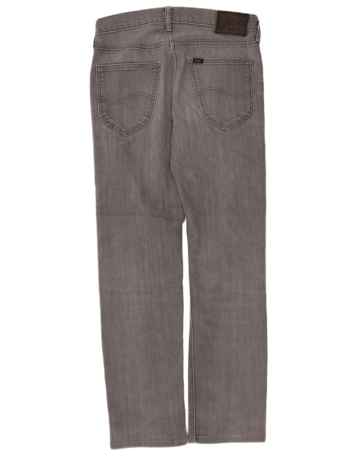 LEE Feminino Daren Slim Jeans W29 L28 Algodão Cinza