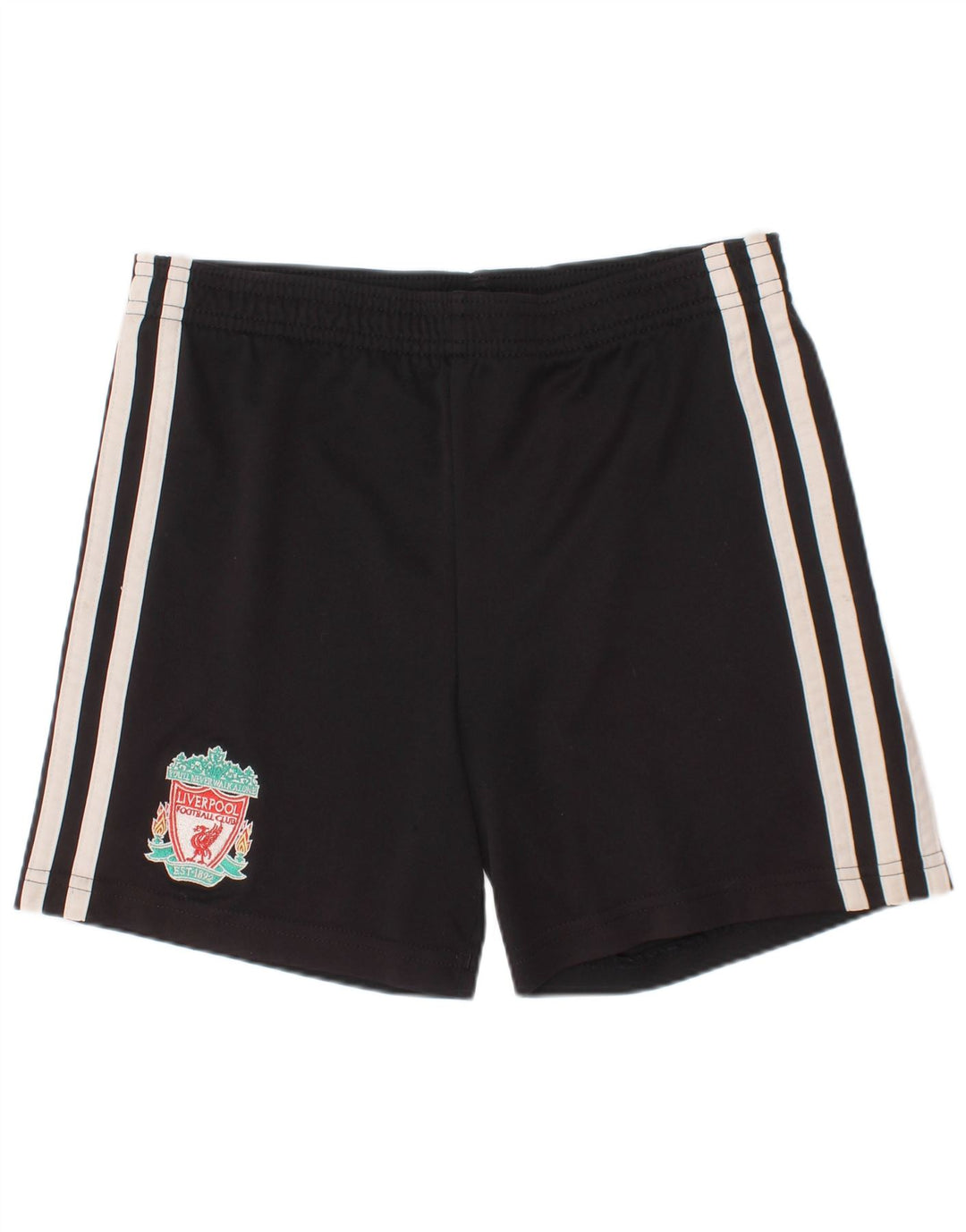 Shorts esportivos Adidas Boys Liverpool 5-6 anos preto poliéster