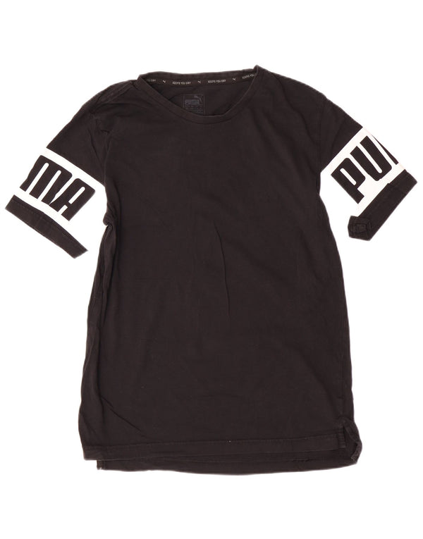 Camiseta Puma Masculina Graphic Top Médio Preto