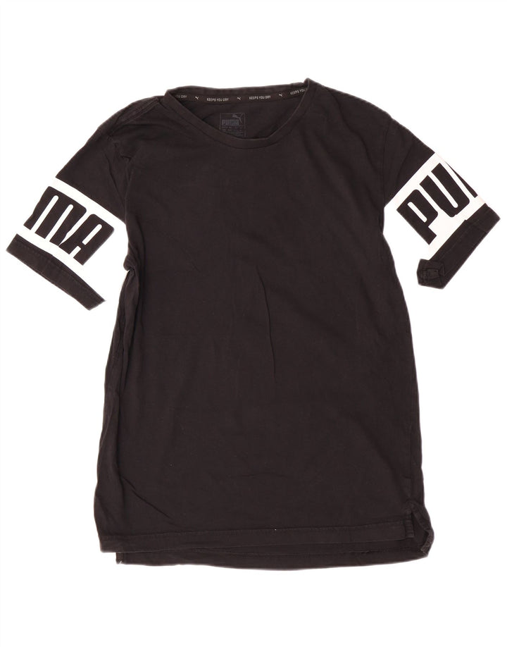 Camiseta Puma Masculina Graphic Top Médio Preto