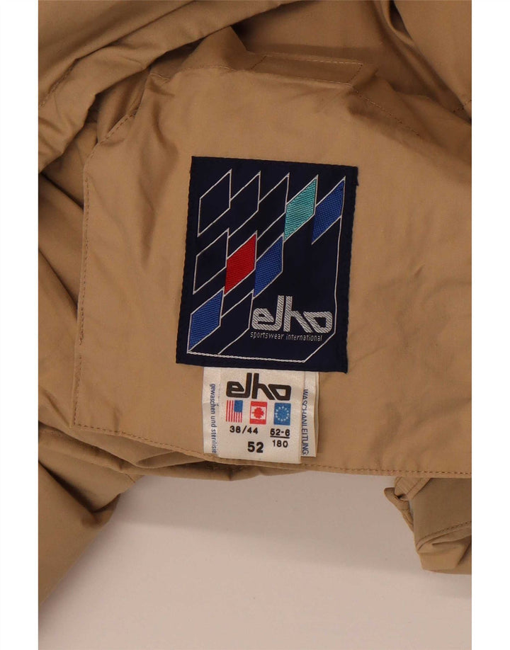 Jaqueta masculina acolchoada Elho EU 52 XL poliéster bege