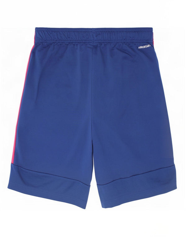 Calções desportivos Adidas Aeroready para menina 13-14 anos azul poliéster