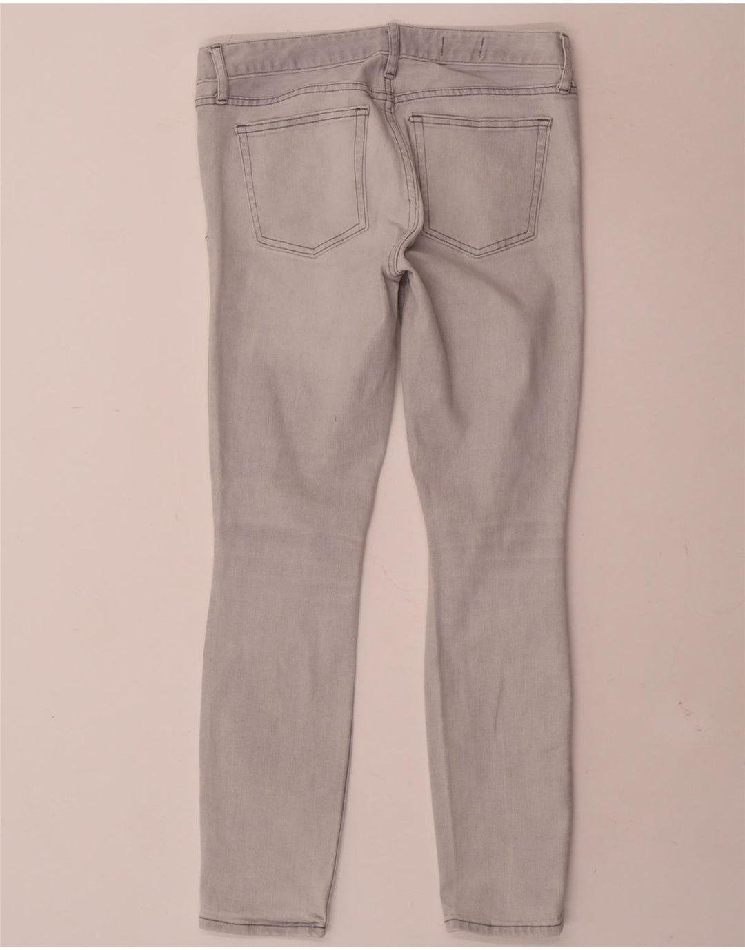 Jeans skinny feminino Gap W28 L28 algodão cinza