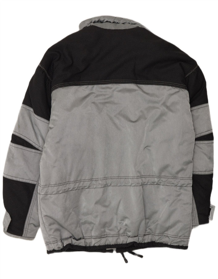 Jaqueta de esqui masculina Tokka Tribe UK 42 XL cinza Colourblock poliamida