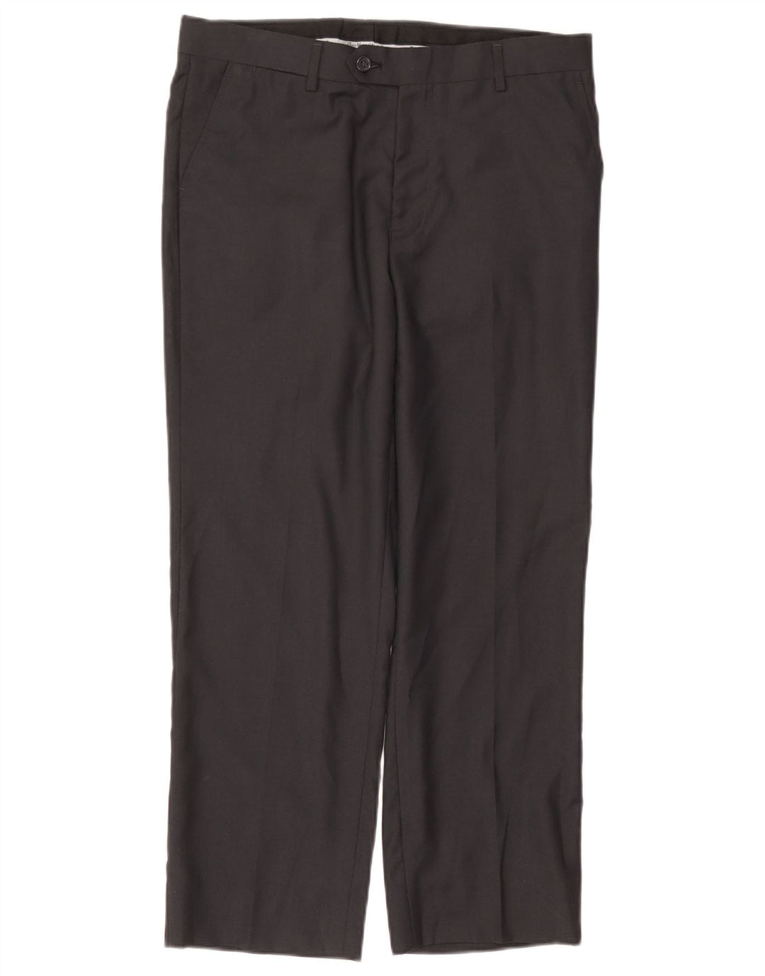 Gian Marco Venturi masculino 2 botões terno de 2 peças IT 48 médio W32 L26 cinza