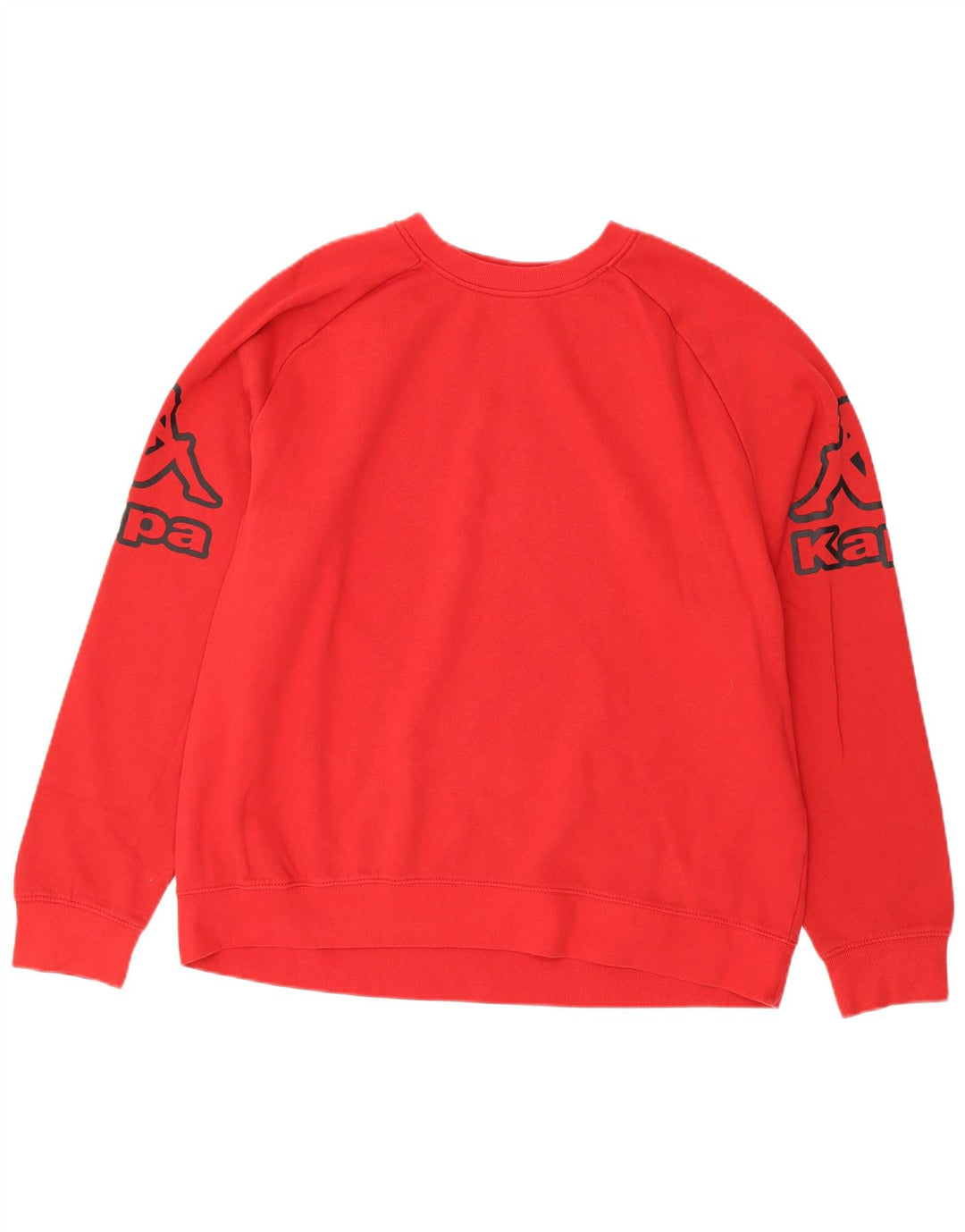 KAPPA moletom gráfico masculino jumper 2XL algodão vermelho