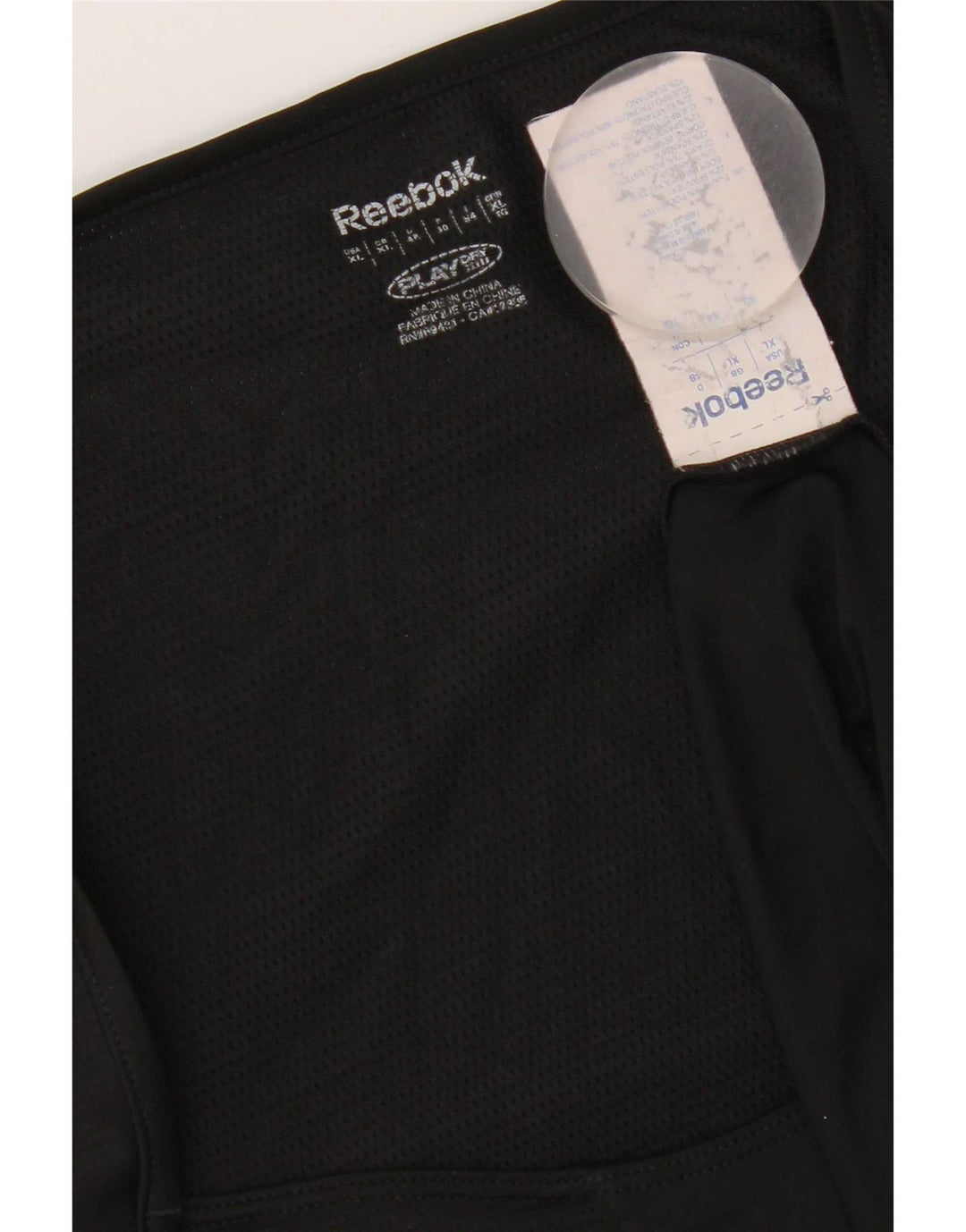 Camiseta feminina Reebok Top UK 18 XL preto poliéster