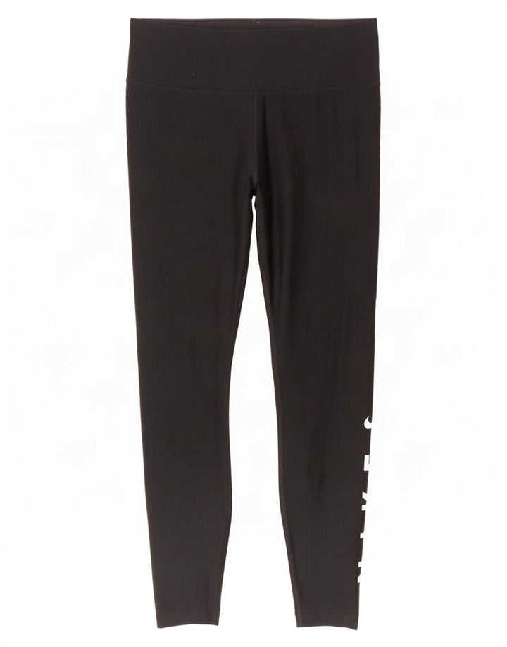 Leggings Nike Dri Fit Graphic UK 14 Médio Preto Poliéster