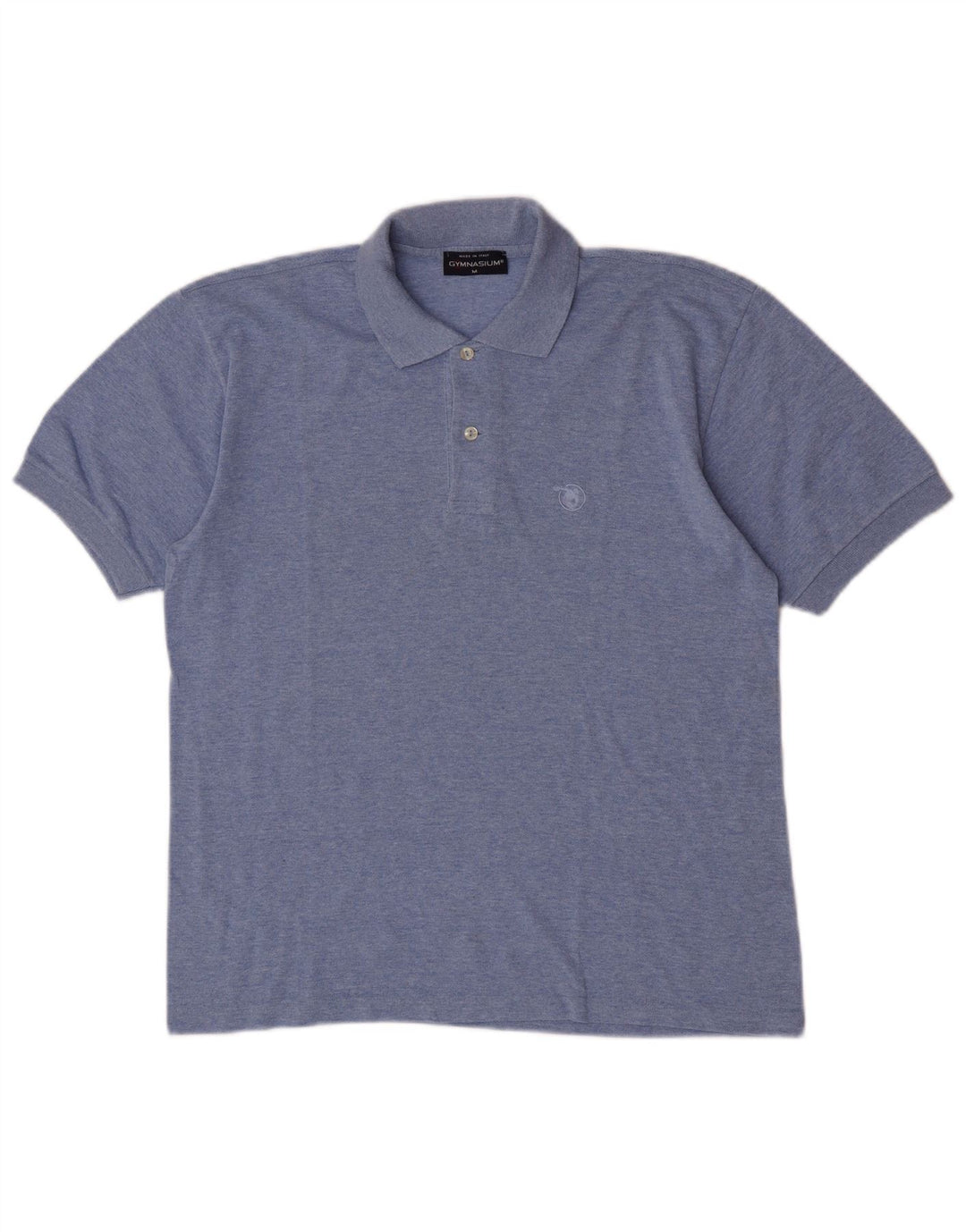 Camisa polo masculina de manga curta Gymnasium azul médio
