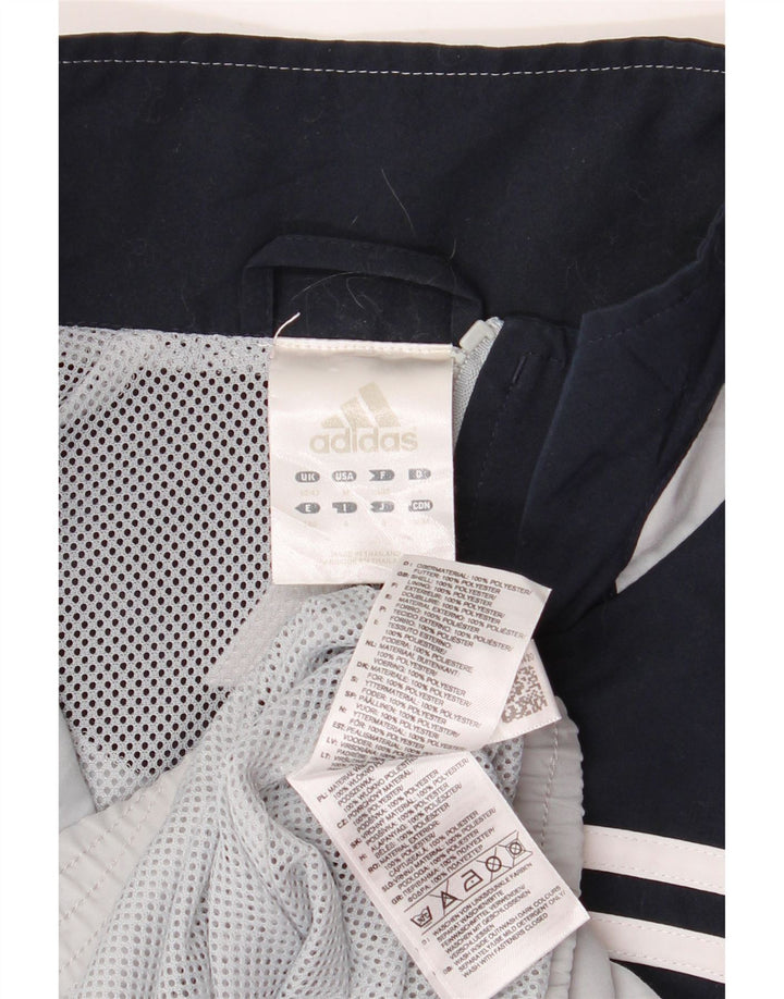 Adidas Mens Full Tracksuit UK 40/42 Médio Azul Marinho Colorblock Poliéster