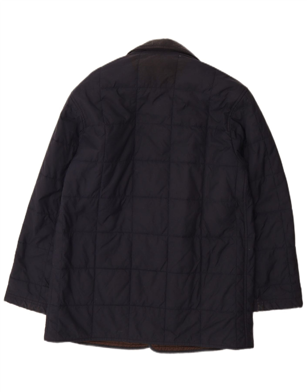 Jaqueta acolchoada masculina Fay UK 36 pequena azul marinho
