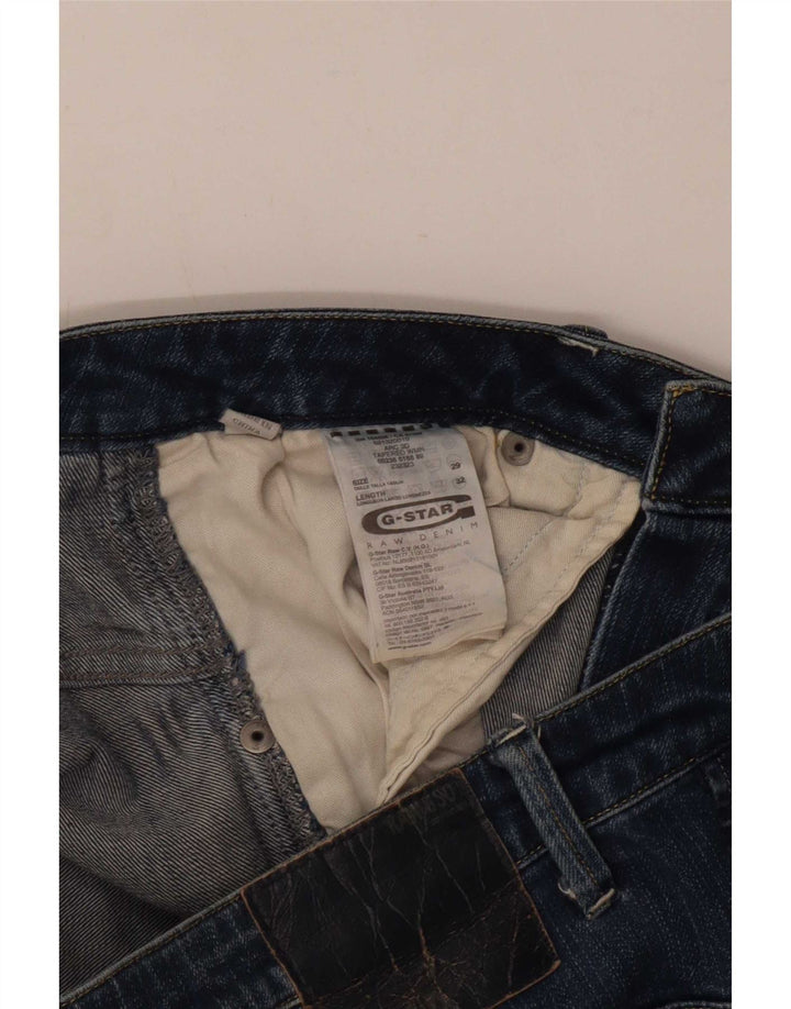 Calça jeans masculina G-Star cônica W29 L28 algodão azul