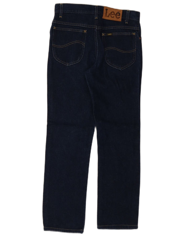 Calça jeans reta masculina Lee W29 L26 azul marinho