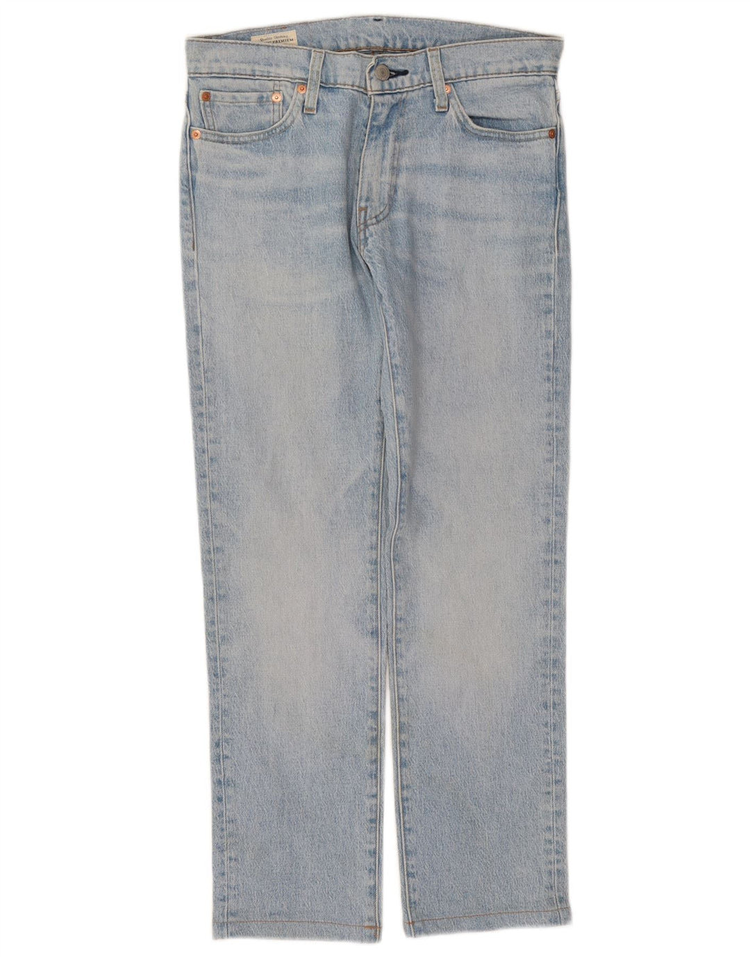Calça jeans feminina Levi's 511 Slim W29 L28 azul algodão