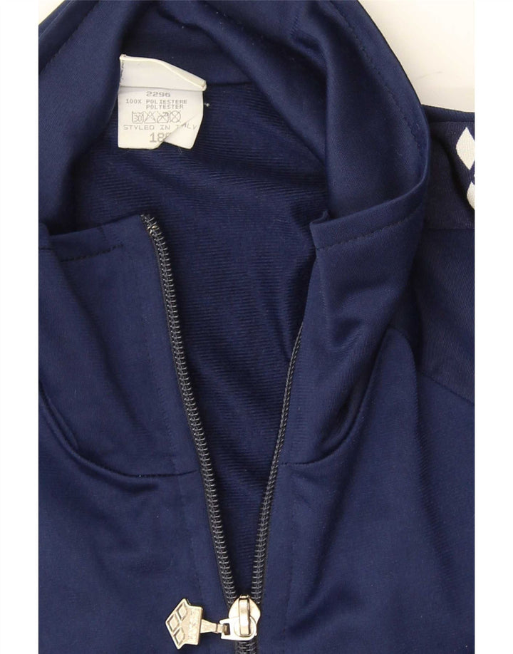 Arena Mens Graphic Tracksuit Top Jaqueta XL Azul Marinho Colourblock Poliéster