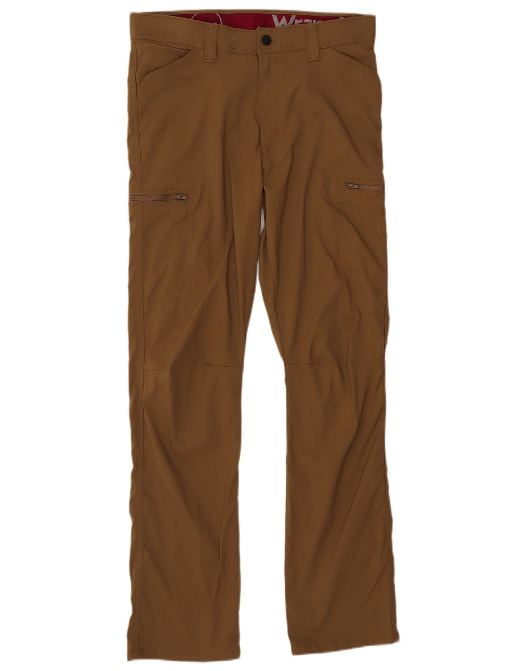 Calça cargo feminina reta WRANGLER W32 L32 bege nylon