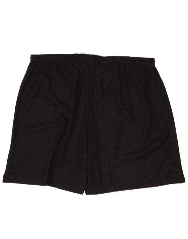 Shorts esportivos masculinos Champion 3XL poliéster preto