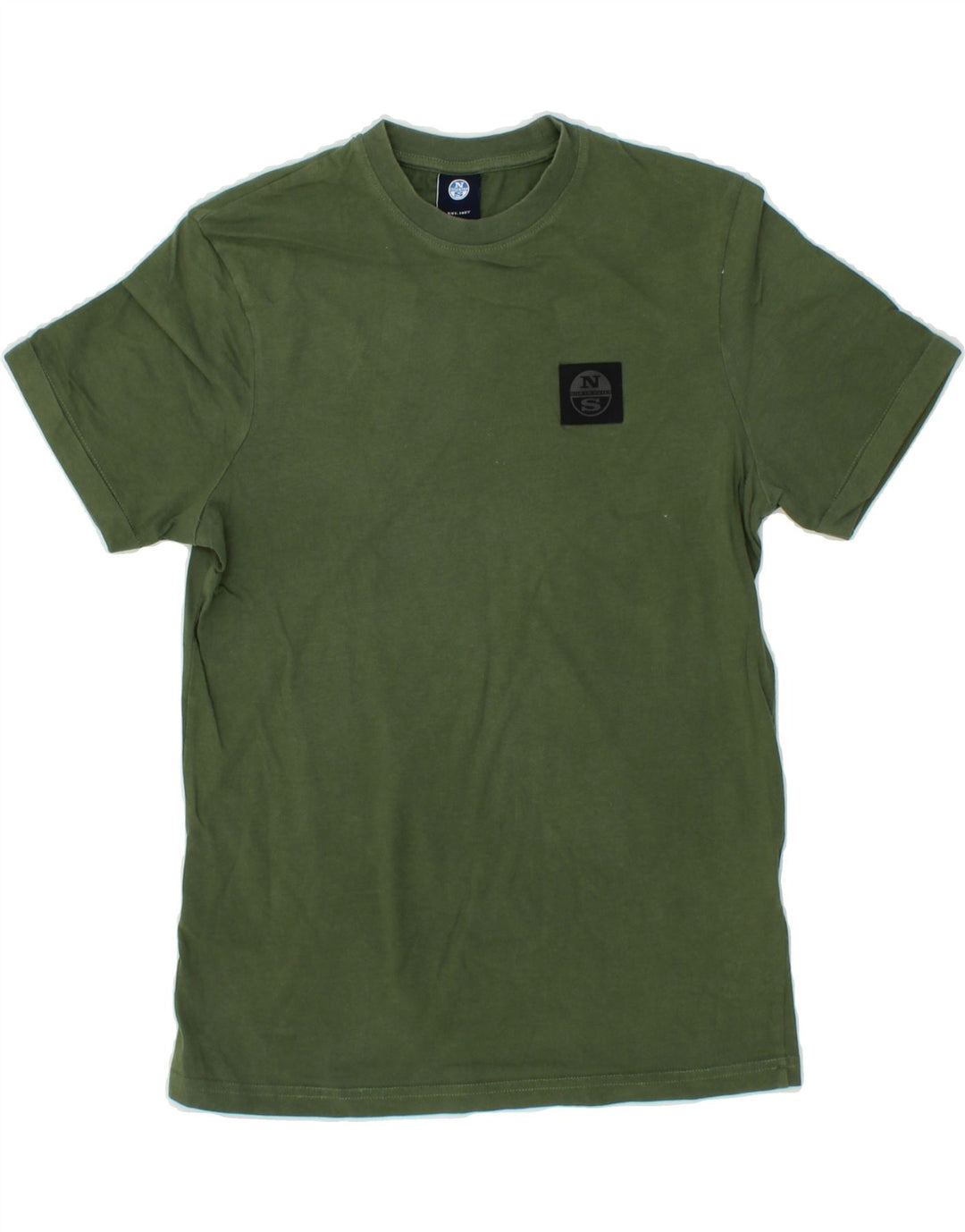 NORTH SAILS Mens Graphic T-Shirt Top XS Green Cotton Vintage North Sails and Second-Hand North Sails from Messina Hembry 