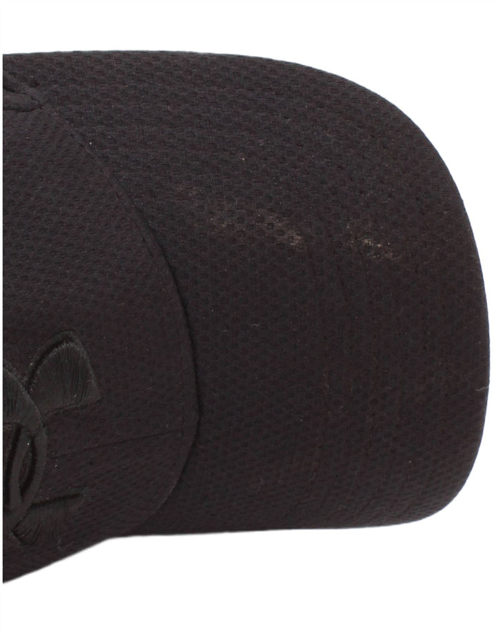 Boné de beisebol gráfico masculino Under Armour médio/grande preto de poliéster esportivo
